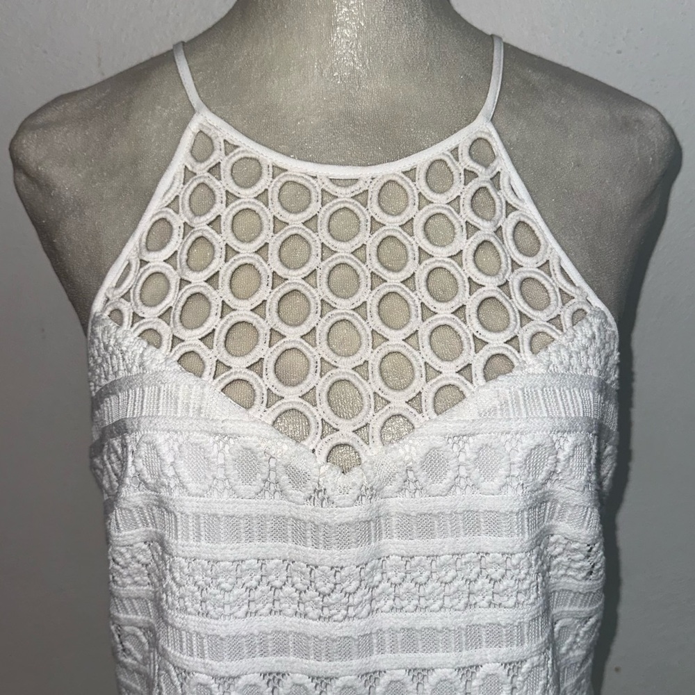 Lilly Pulitzer White Crochet Eyelet Lace Dress - Picture 2 of 10